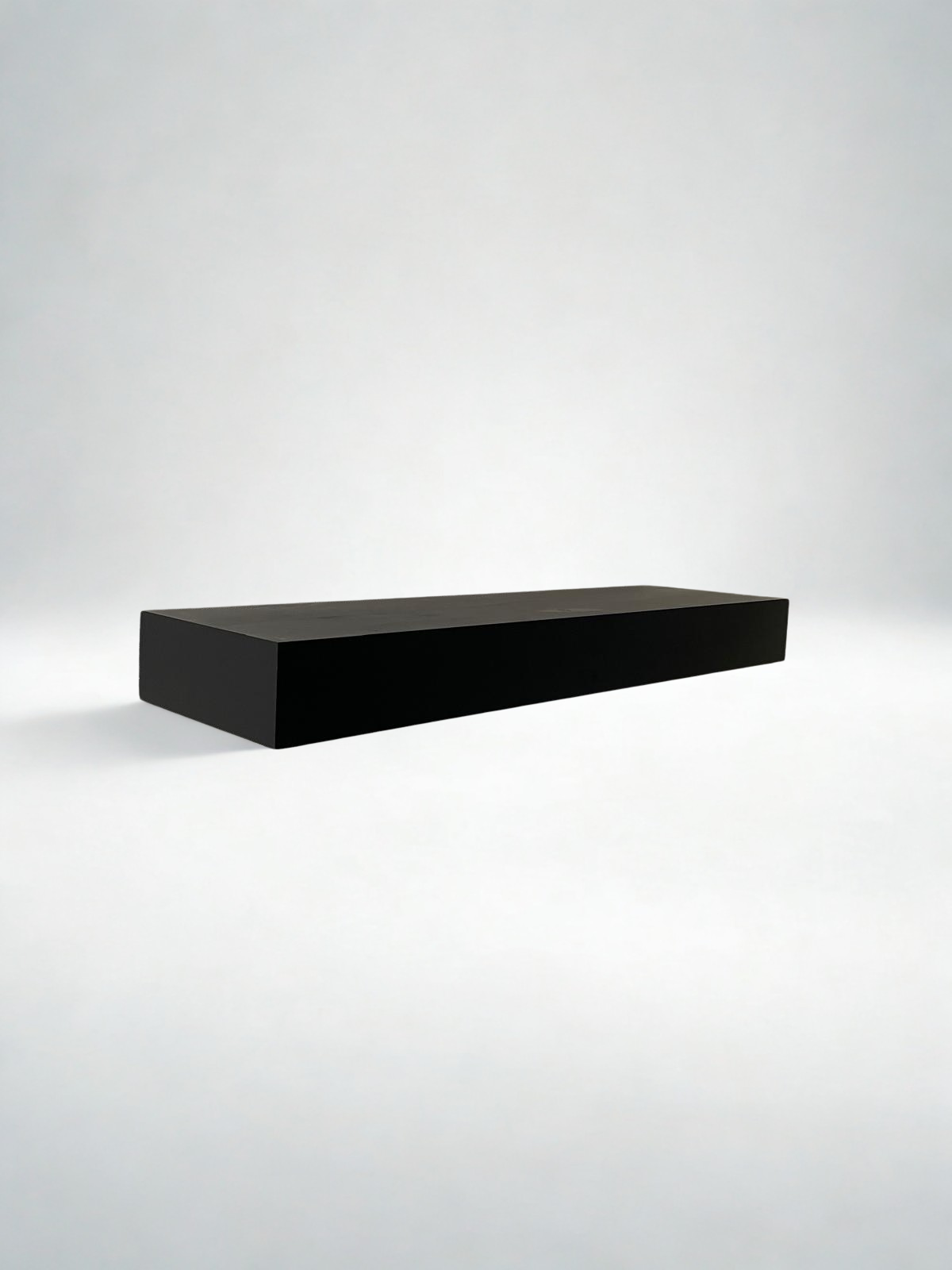 Verstecktes Regal Schwarz